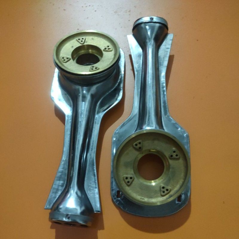 2 BJ CEROBONG PENDEK+ MAWAR API TIPIS KOMPOR GAS RINAI