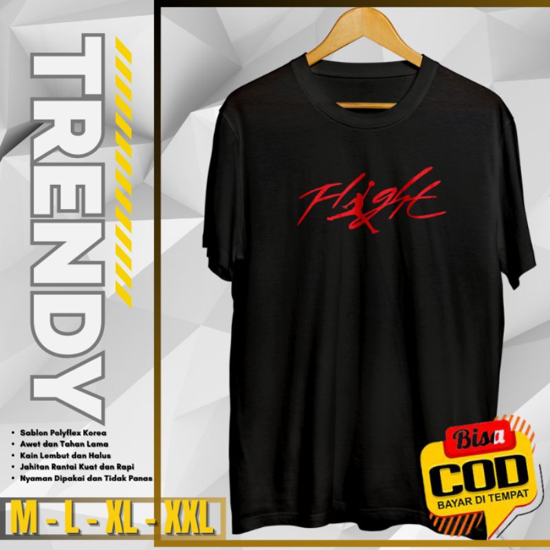 Kaos Basket Baju Distro Original Tshirt Pria Dewasa Branded Cowok Cewek Kekinian Import Flight Jorda