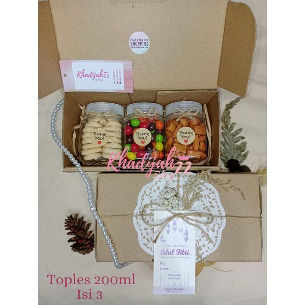 

Hampers Lebaran TERMURAH toples 200ml