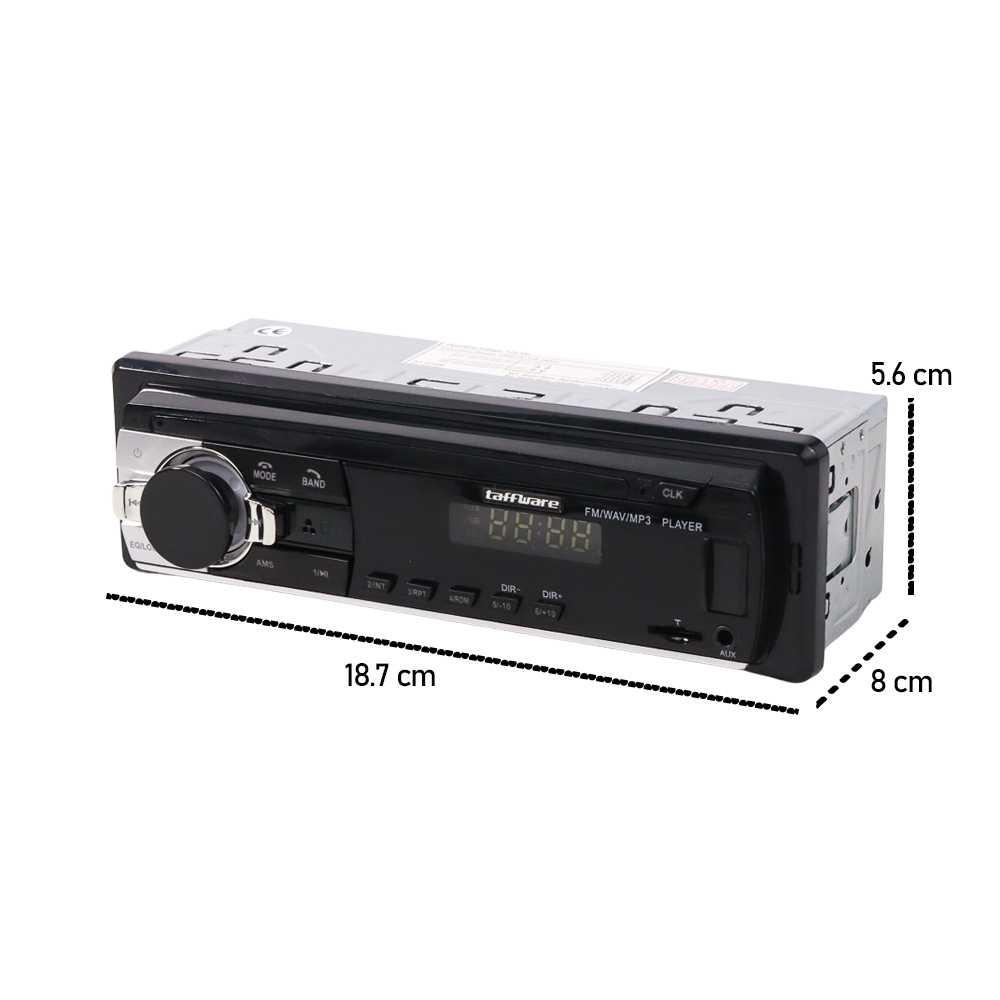 Taffware Tape Audio Mobil Multifungsi Bluetooth MP3 FM Radio SD-520L