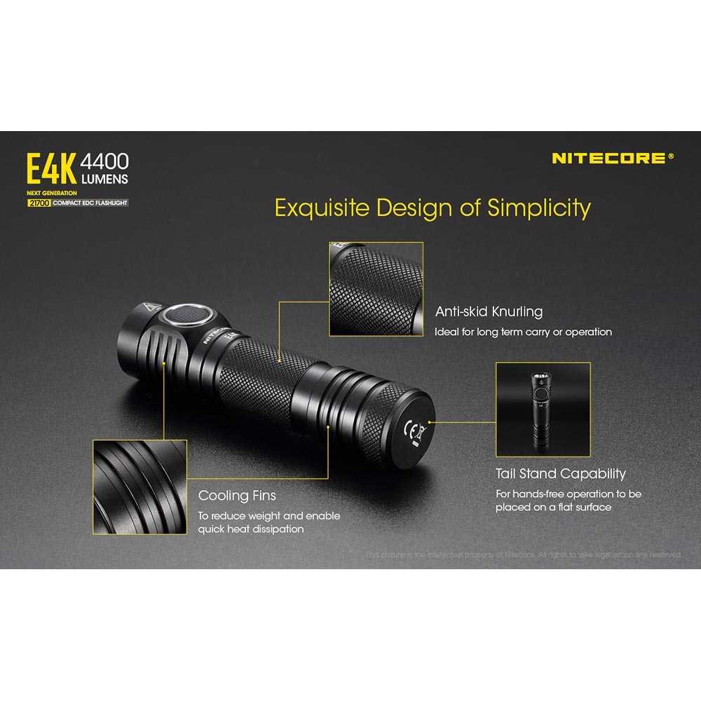 NITECORE Senter LED 4xCREE XP-L2 V6 4400 Lumens E4K Npk Profesional Npk Profesional Peralatan Rumah Tangga Murah Peralatan Rumah Tangga Murah Hiasan Rumah Aesthetic Hiasan Rumah Aesthetic Rumah Sikring Rumah Sikring Tas Profesional Tas Profesional Sepatu