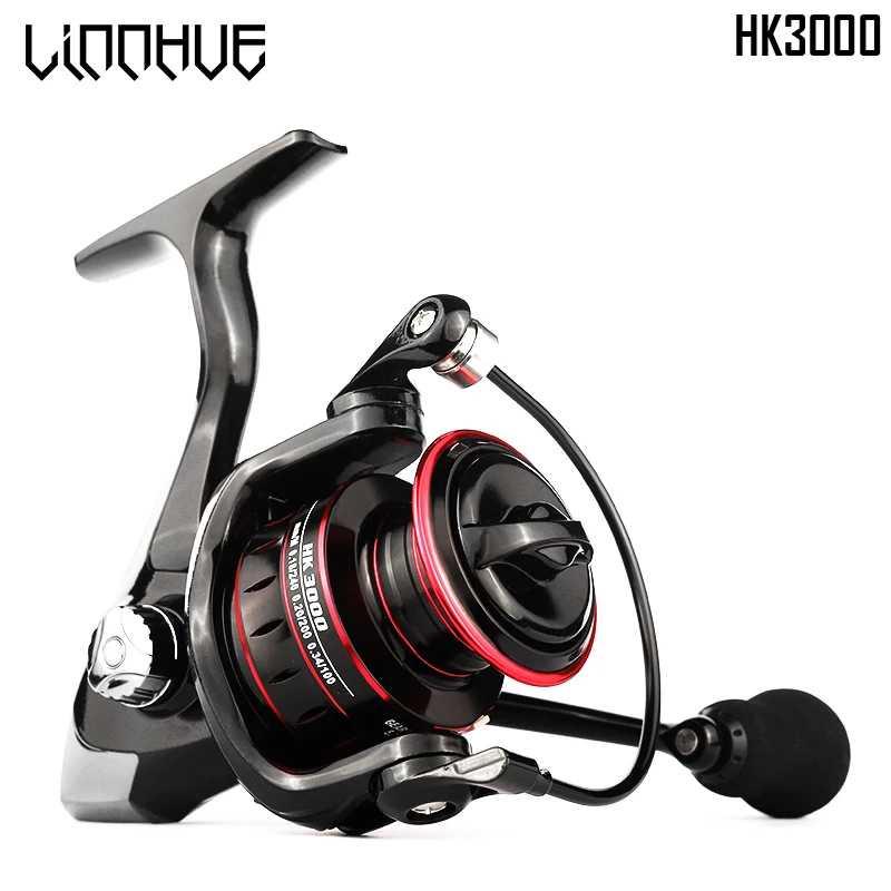 LINNHUE Reel Pancing Spinning Fishing HK Series 5.2:1 8Kg Pancing Reel Power Handle Ril Pancing Reel Pancing Power Handle Pancing Casting Rell Pancing Power Handle Casting Reel Pancing Mini Reel Casting Reel Baitcasting Real Pancing Power Handle Rell