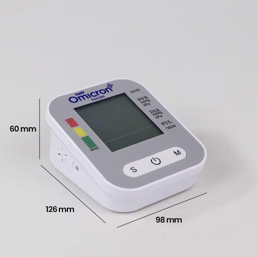 TaffOmicron Pengukur Tekanan Darah Blood Pressure with Voice - RAK289