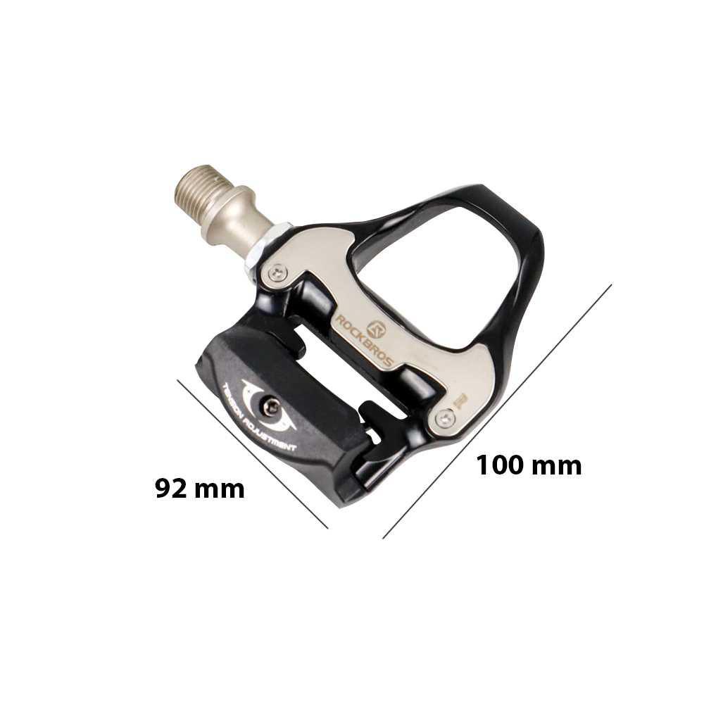 Rockbros Kunci Sepatu Pedal Sepeda Self-locking Pedal 2PCS - SPD-SL