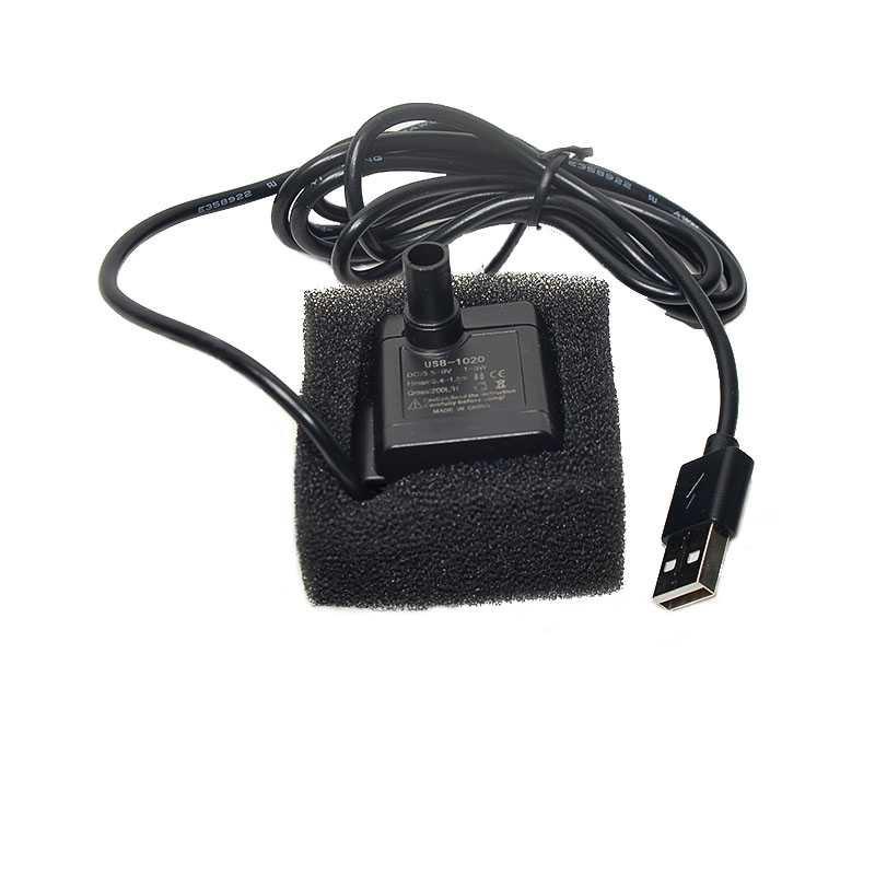 Leewince Pompa Air Mini USB Brushless Submersible Aquarium 5V 1020 Aquarium Mini Pompa Aquarium Akuarium Mini Pompa Air Aquarium Filter Gantung Kandila Pompa Aquarium Mini Filter Gantung Aquarium Aquarium Kecil Pompa Aquarium Celup Pompa Celup Aquarium