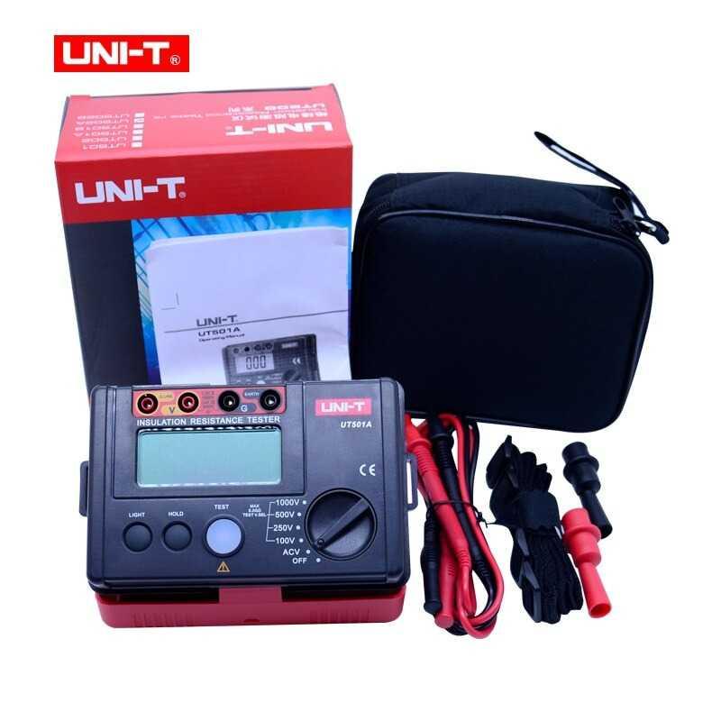 UNI-T Digital Insulation Resistance Voltage Tester 2000m Ohm - UT501A