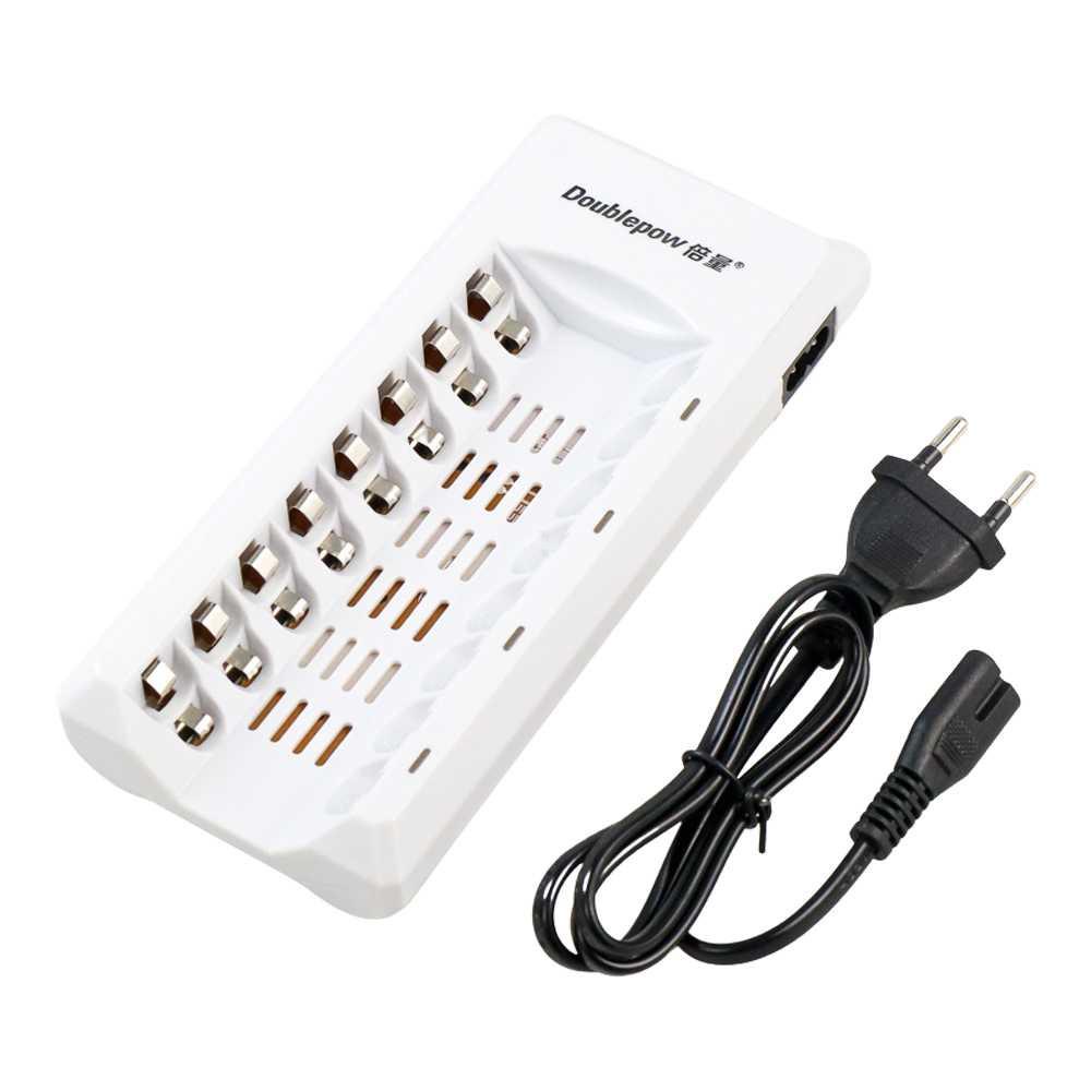 DOUBLEPOW Charger Baterai 8 slot for AA/AAA DP-K18 Charger Baterai Tamiya Type C Baterai Aa Baterai Aaa Taffware Fast Charging Charger Baterai Charger Fast Charging Charger Baterai Aa Aa Aaa Charger Batre Batrai Aa Charger Batre Aa Batre Abc Baterai Awt