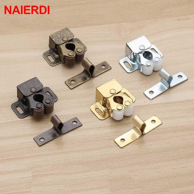 NAIERDI Damper Penahan Pintu Lemari Door Stop Catches 2 PCS - FA-01 Lemari Pintu Kamar Mandi Aksesoris Mobil Magnet Lemari Sliding Penahan Pintu Penutup Pintu Otomatis Door Stopper Penahan Pintu Rumah Penahan Pintu Magnet Penahan Pintu Mobil