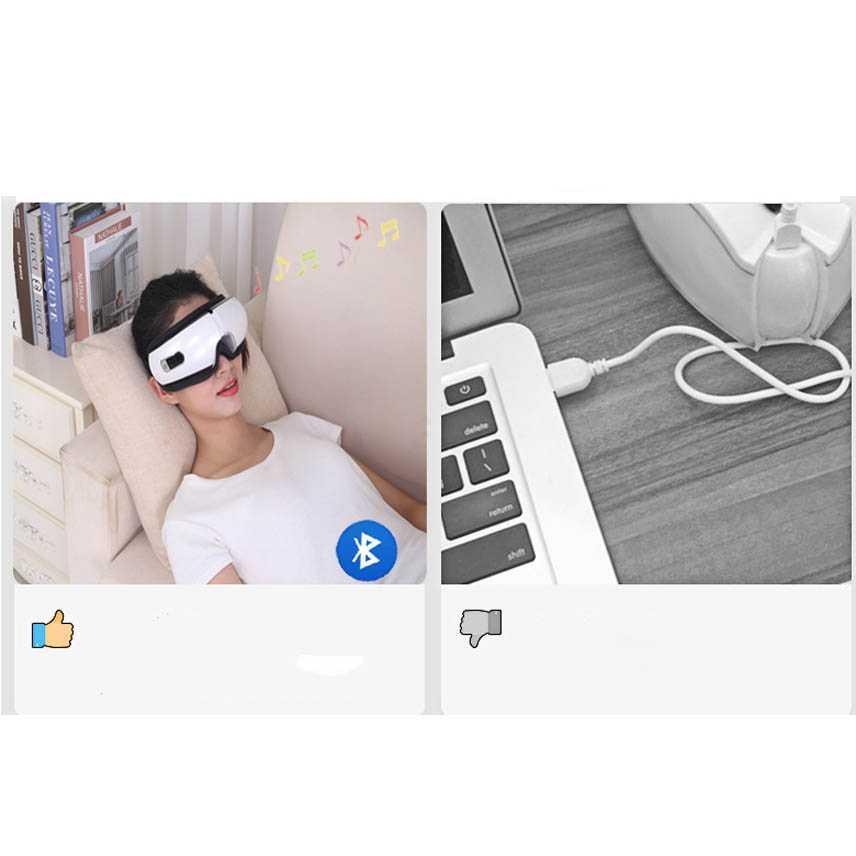 Eye Care Smart Massager Alat Pijat Kompres Mata dengan Bluetooth H500 Rumah Rumah Alat Pijat Kesehatan Alat Pijat Kesehatan Bantal Pijat Elektrik Bantal Pijat Elektrik Kjp Pelangsing Kjp Pelangsing Alat Terapi Elektrik Alat Terapi Elektrik Reiki Alat Tera