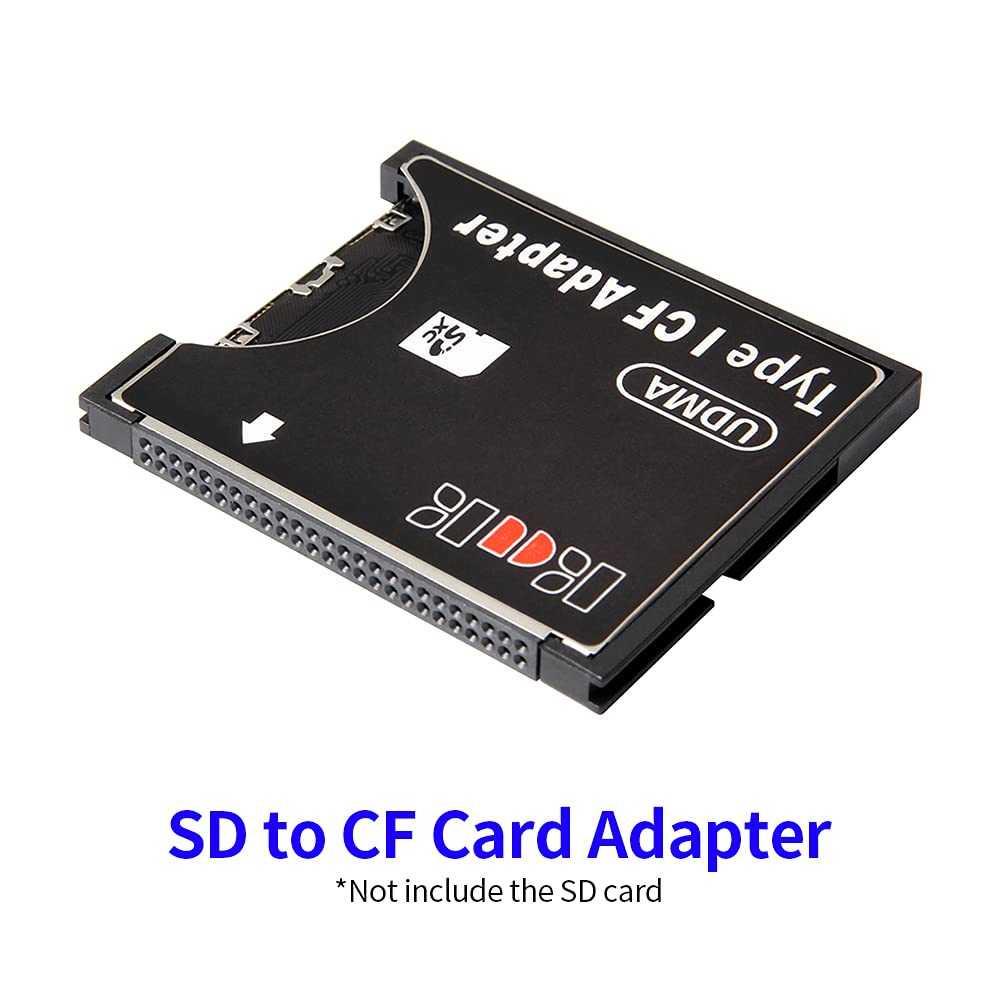 SDHC to Compact Flash CF Type I Card Reader Adaptor - WL-695