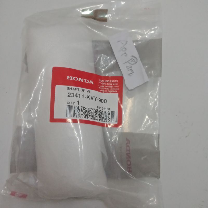 Shaft Drive As Pully Puly Belakang Beat Karbu Spacy Karbu Karburator Ori Ahm 23411KVY900
