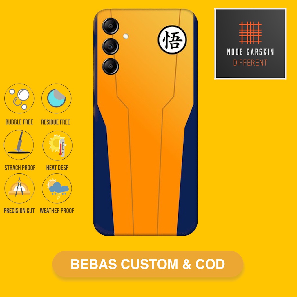 Garskin Skin Vinyl Samsung A14 5G Fullbody Atau Backonly - Bisa Custom - Seri 12 Case Sticker Protec