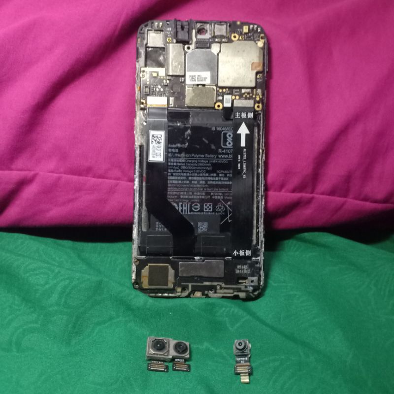 Sparepart Xiaomi Mi Play Kamera Baterai Speaker PCB Cas