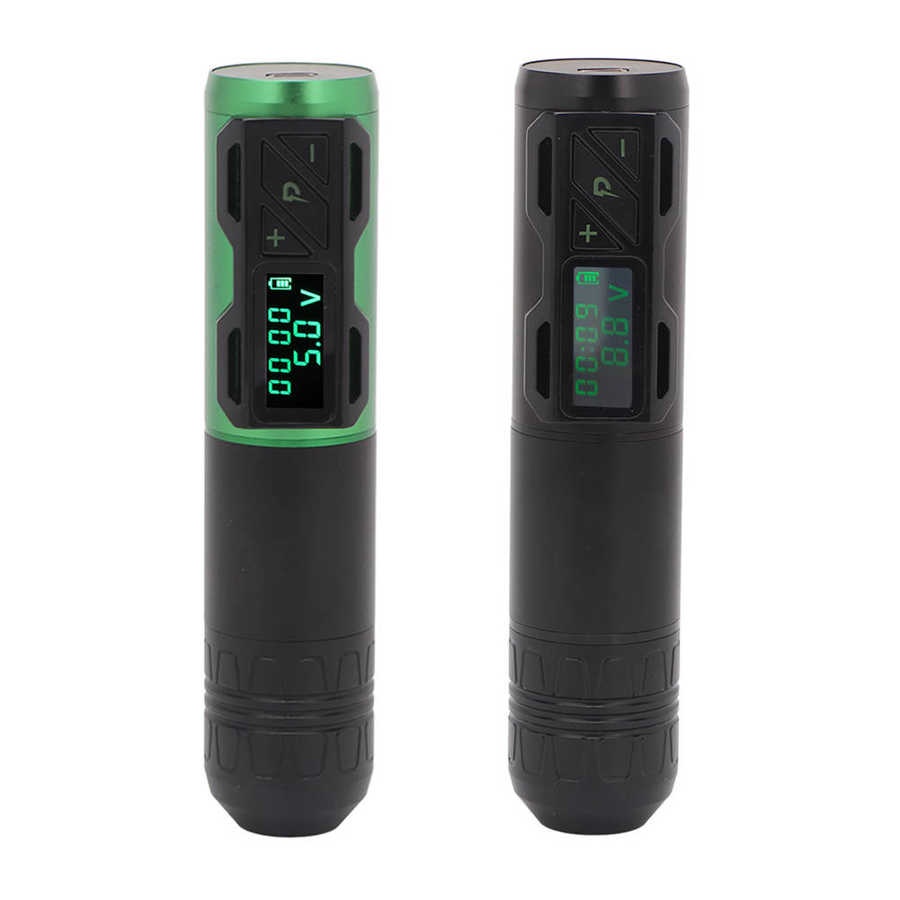 Mesin Tato Nirkabel, Baterai Tato Nirkabel, Kabel Daya Tato Nirkabel, Kabel 1800MAh HD Isi Ulang, Pe