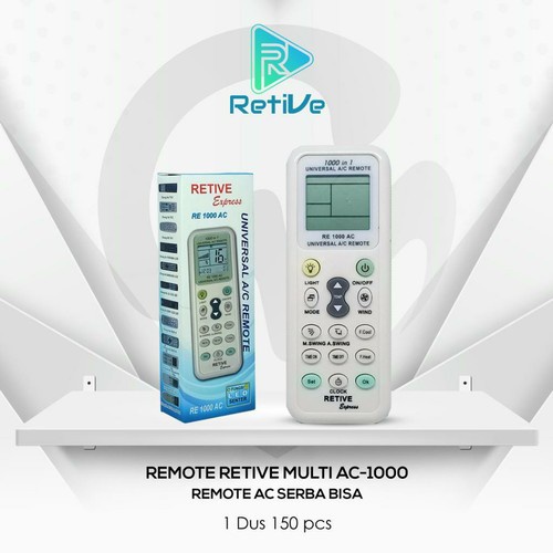 Remot / Remote AC UNIVERSAL MULTI 1000 in 1 RETIVE RE 1000 AC