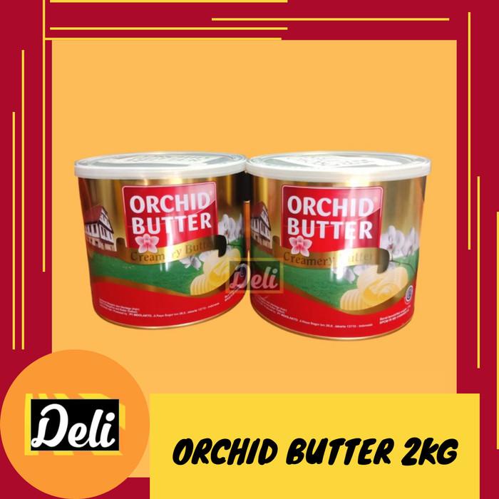 

Orchid Butter 2Kg Kaleng / Orchid Creamery Butter Mentega 2Kg Kaleng