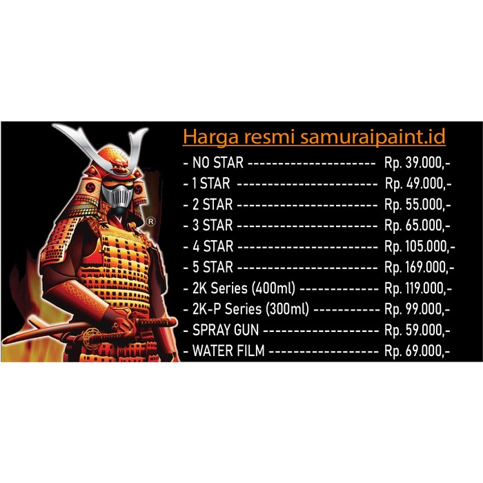 PRIMER KPP Plastik Primer - SAMURAI PAINT Cat semprot/Pilox/Aerosol
