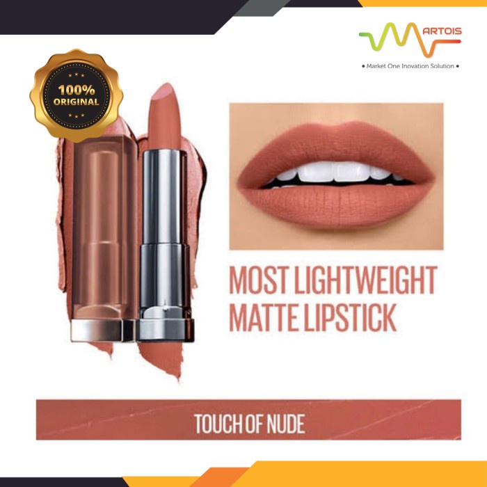 Maybelline Color Sensational The Powder Mattes Lipstick Touch Of Nude