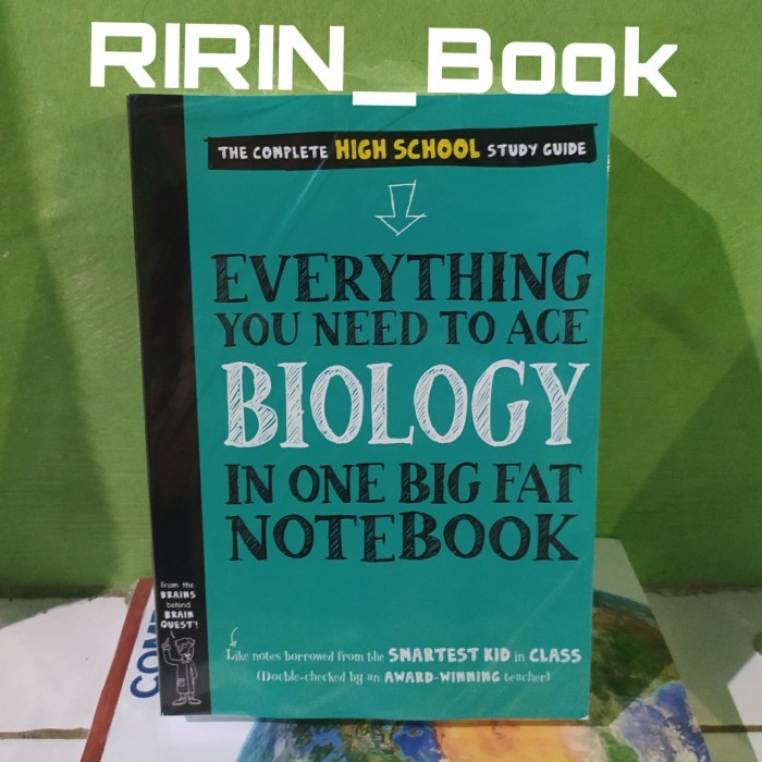 buku Everything you need to ace Biology