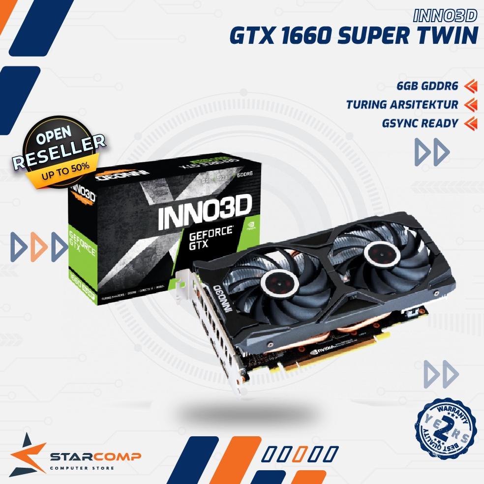 INNO3D GTX 1660 Super Twin X2 6GB GTX1660