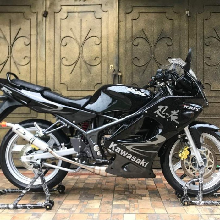 Knalpot Ahau Ninja R/Rr Type 39 Perut L Stenlis Original Ahau