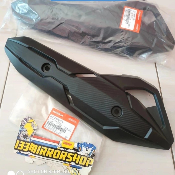 Tameng Cover Knalpot Airblade Vario 125 Vario 150 Original Honda