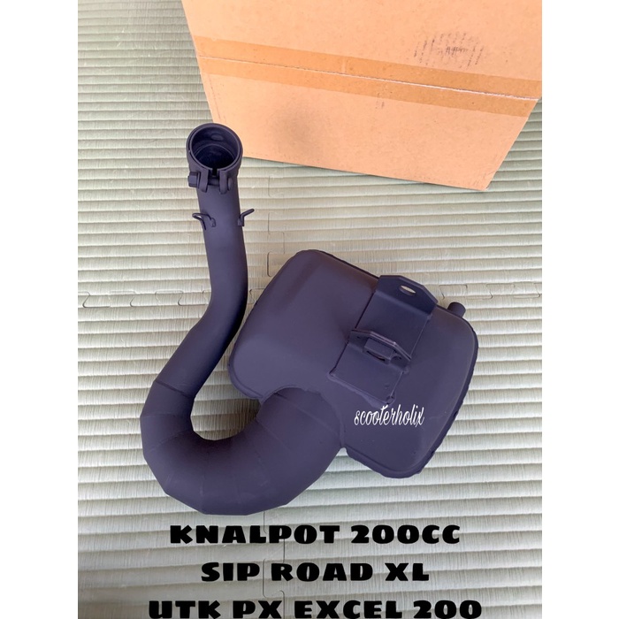 Knalpot Bigbox Sip Road Xl By Sip Germany Utk Px Excel 200