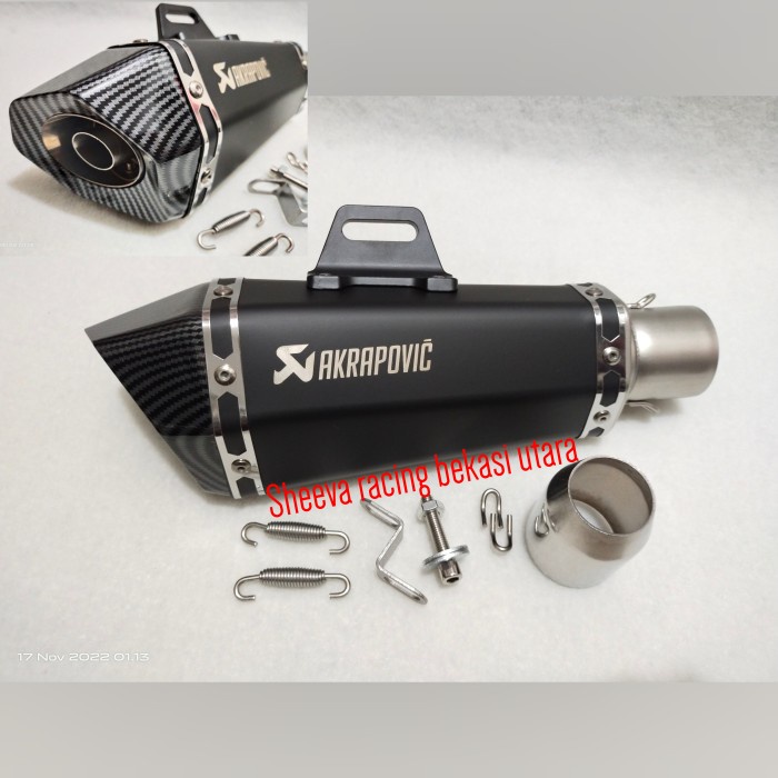 Selencer Knalpot Racing Import Zx250R Ninja250 R25 Mt25 Cbr250 Gsx Adv