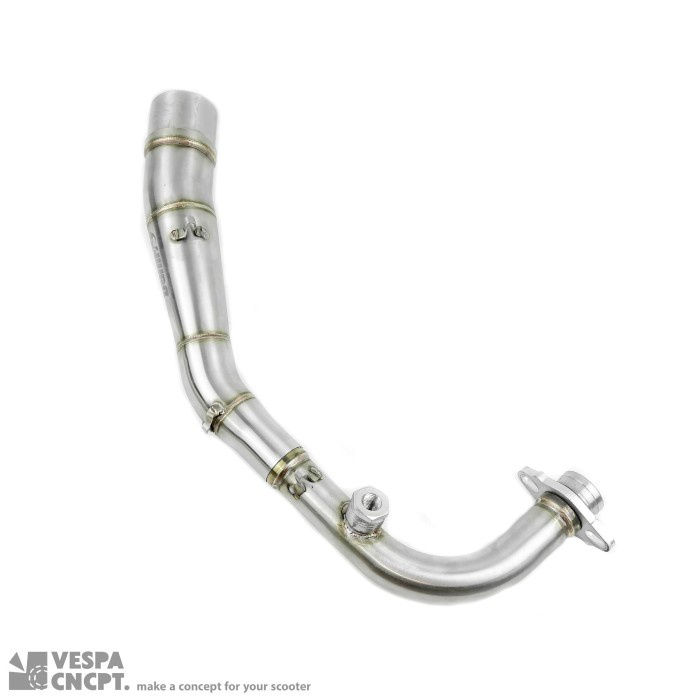 Knalpot Shijiro M3 Long Inlet 50 Vespa Gts Iget