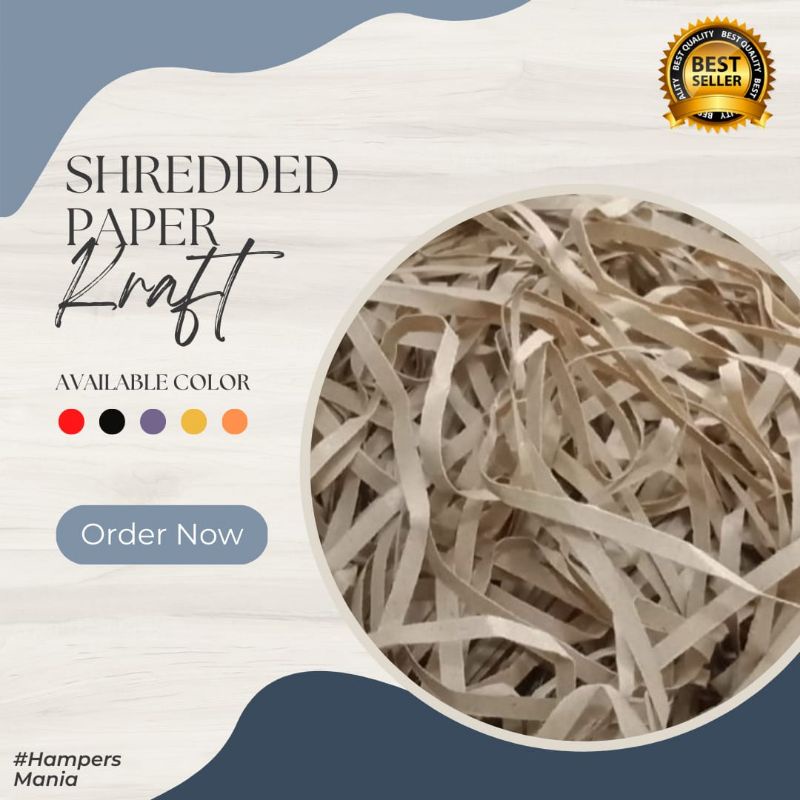 

Kertas Cacah Isian Hampers/Kertas Serut 500gr