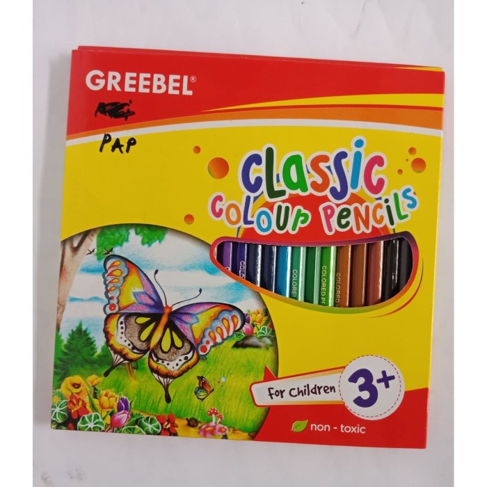 

Terlaris Pensil Warna Grebel 24 Classic