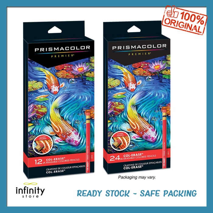 

Terlaris Prismacolor Col Erase Erasable Colored Pencil Pensil Warna Prisma