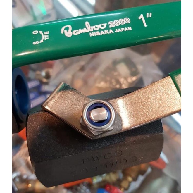 Stop Kran Ball Valve 1 " Bamboo Carbon Steel 2000 Psi / Stop Keran