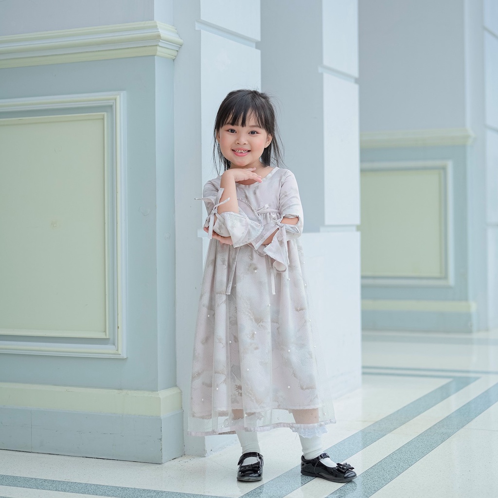 SHAWWAL KIDS EIDS SERIES Dress anak elegant Pasangan Koko