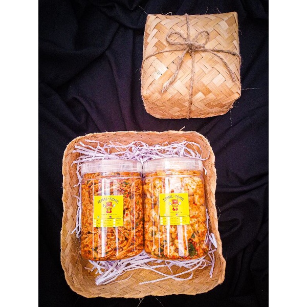 

Hampers Lebaran/Hampers Camilan/Camilan Viral/Camilan Toples/Basreng Toples 800ml