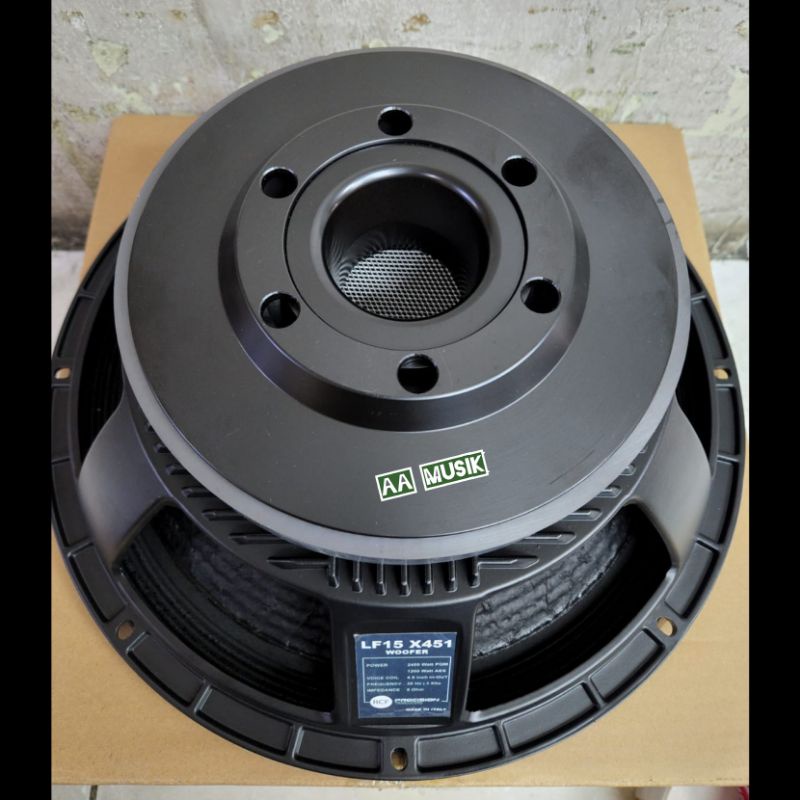 SPEAKER COMPONENT RCF LF15X451 15 INCH VC 4.5 INCH WOOFER LF 15X451