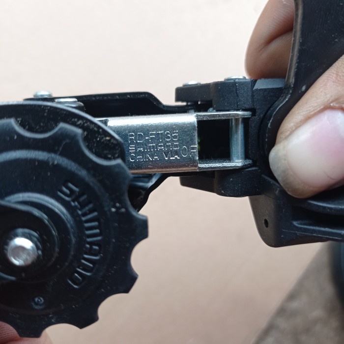 Rd Rear Derailleur Shimano Tourney Ft35 Ss Short Cage Jepit 6 7 Speed