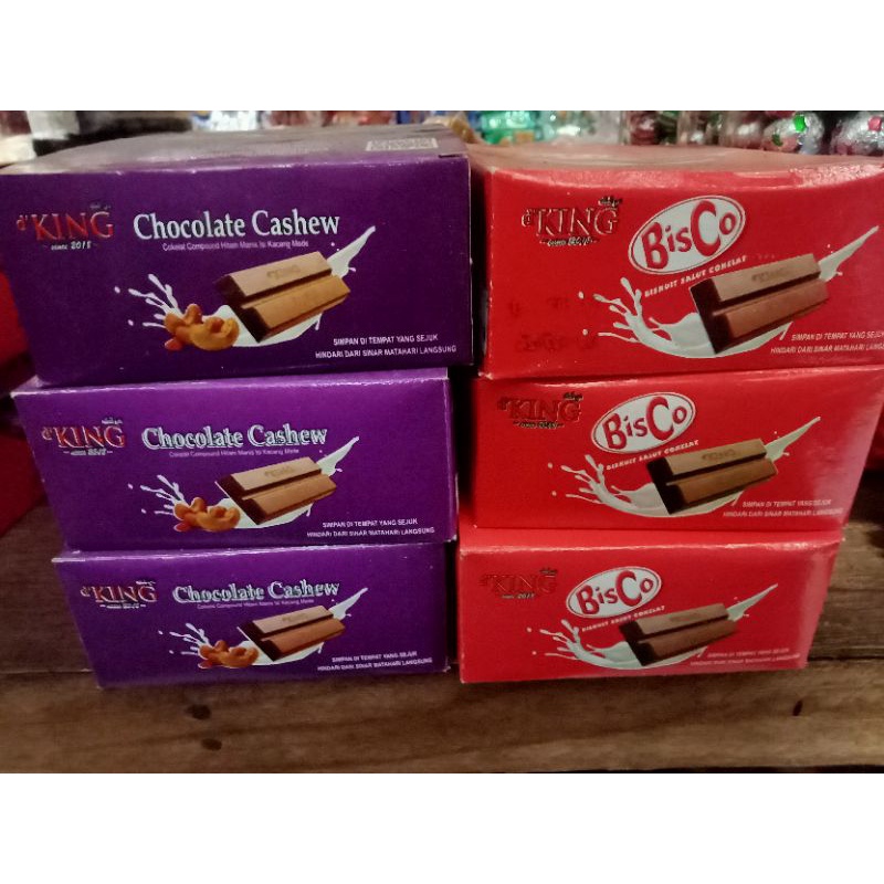 

King Bisco Cokelat 20Pcs