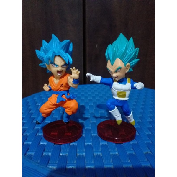 dragon ball wcf set 2 goku vs vegeta gashapon wcf set 2
