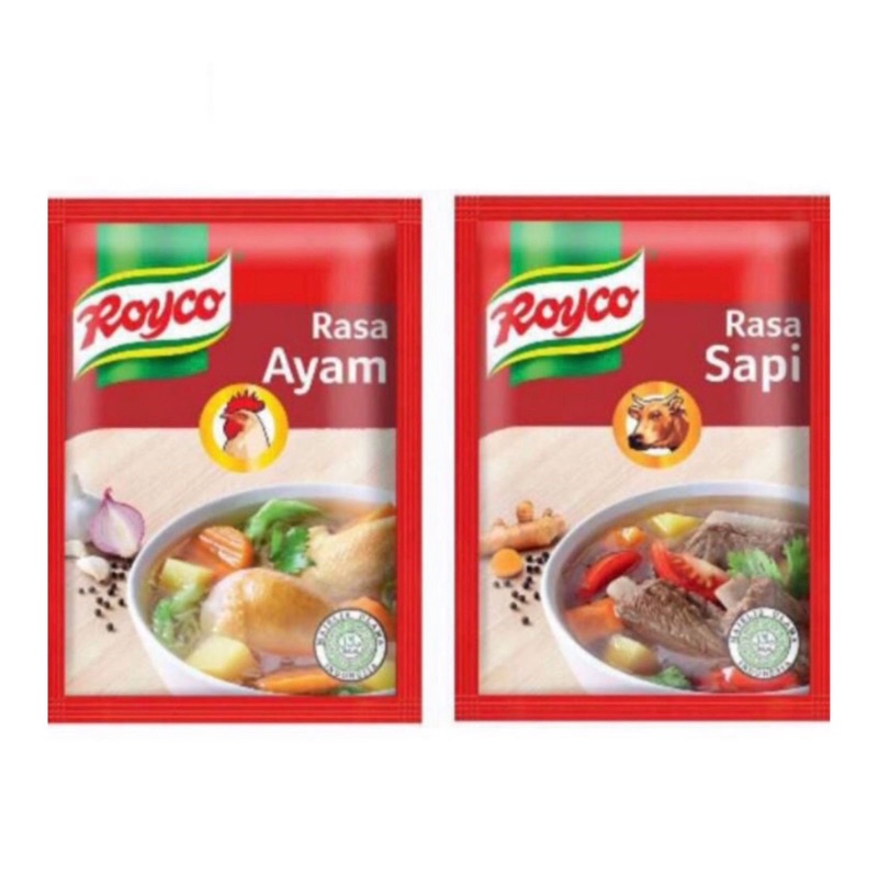 

Royco ayam & sapi 100g 1pcs