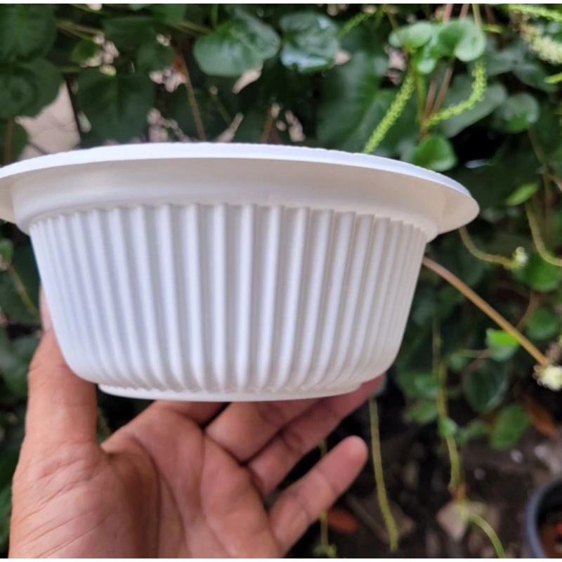 mangkok muliapack M 450 mil isi 50 pcs mangkok sekali pakai