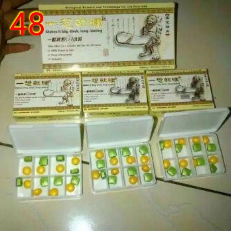 KLG USA Asli Original Obat Kuat Stamina Suplemen Pembesar-Penis-Pria Tahan Lama