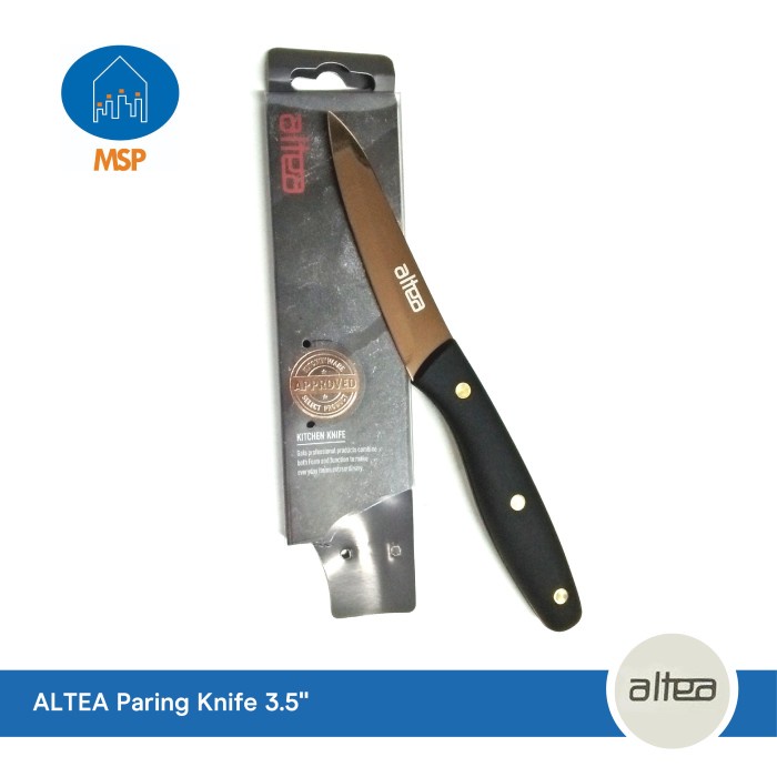 

Ukirku Altea Pisau Dapur Pisau Ukir/Paring Knife 3.5" Abs Pra794Ke0506