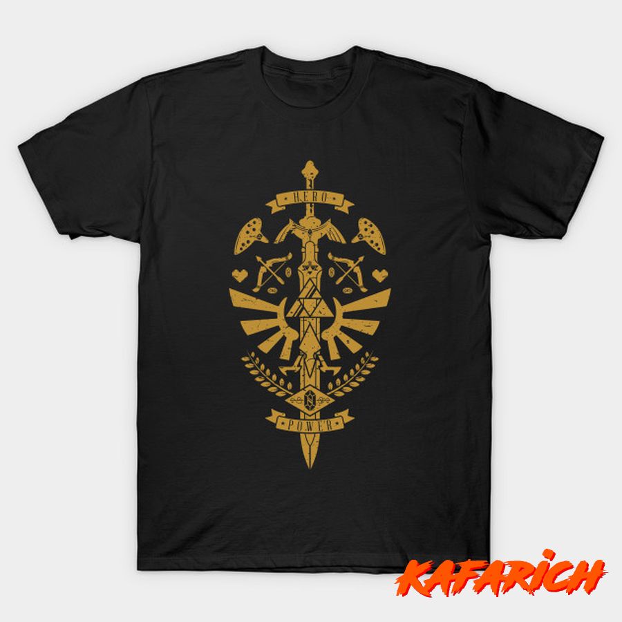 Kaos Custom Popular Zelda Crest Crest Legend Of Zelda Nintendo Video Game