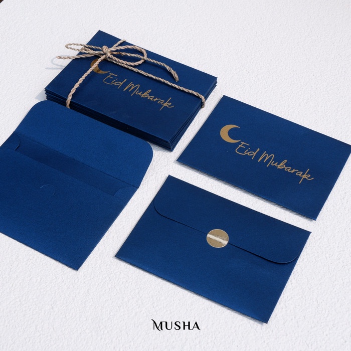 

Bundling 25 pcs Envelope | Amplop Lebaran Amplop THR Amplop Angpao - Deep Blue