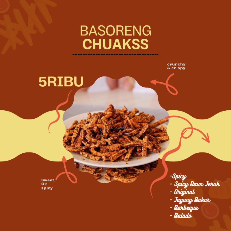 

Basreng Chuakss spicy 50gr