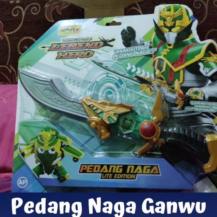 Miniatur Mainan Pedang Naga Lite Edition Ganwu Hijau Legend Hero Sni Serial Rtv