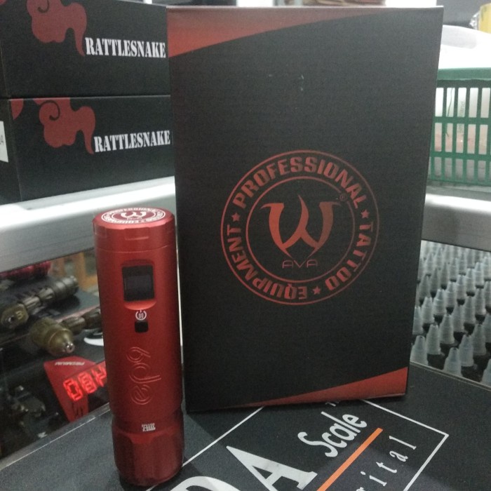 Terlaris Ava Gt Wireless Pen Ep9 - Original / Mesin Tattoo Wireless