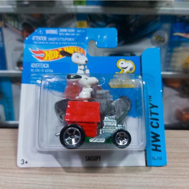 HOT WHEELS SNOOPY - SHORT CARD