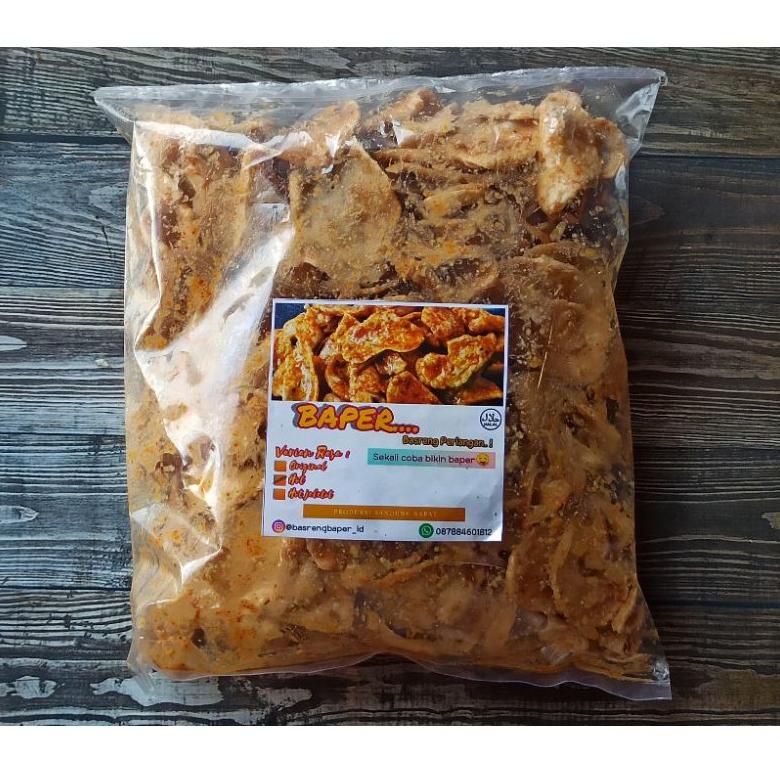 

TERBARU Keripik Basreng Bumbu Kacang / Baper Hot / Basreng Baper / Basreng / Keripik basreng